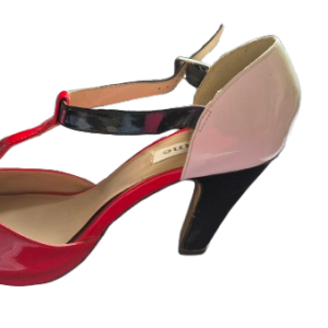Slingback Suede Heels