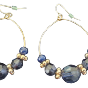 Beaded Loop Earrings